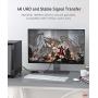 DisplayPort to HDMI Adapter, uni DP to HDMI Adapter (4K UHD ) Uni-Directional Display Port to HDMI Converter Compatible for Lenovo, HP, DELL, GPU, AMD, NVIDIA and More