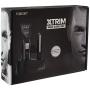 FUJICOM XTRIM Care Set – Professional Mens Hair Clipper and Grooming Kit for Beard, Head, Body Ears and Nose trimming. 8 hours Charging. For safety will not work while connected to power source.