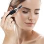 Rechargeable Eyebrow Hair trimmer Painless-Precision with Comb Electric Eyebrow Hair Razor Tool for Face Arm Legs Whole Body Hair Removal for Men Women