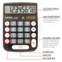 CATIGA CD-8185 Office and Home Style Calculator - 8-Digit LCD Display - Suitable for Desk and On The Move use. (Black)