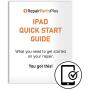 Repair Parts Plus for iPad Air 2 Screen Replacement LCD Glass Digitizer Premium Kit (White)