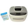 iSonic Ultrasonic C-Pap Deep Cleaner P4821-CPAP, 2.6Qt/2.5L, 110V for North America, with SS. Weight Bracket, Cleaning Tablet, Beige