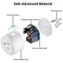 Alexa Smart Plugs - Aoycocr Mini WIFI Smart Socket Switch Works With Alexa Echo Google Home, Remote Control Smart Outlet with Timer Function, No Hub Required, ETL/FCC Listed 4 Pack Only 2.4GHz Network