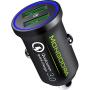 Metal Car Charger by MONGOORA - Qualcomm Quick Charge 3.0 Dual USB 6A/36W Fast Car Charger Adapter - Two Ports QC 3.0 3A - Compatible with Any iPhone - Galaxy S20 S10 S9 S8 S7 Note LG Nexus etc. Metal Car Charger by MONGOORA - Qualcomm Quick Charge 3.0 Dual USB 6A/36W Fast Car Charger Adapter - Two Ports QC 3.0 3A - Compatible with Any iPhone - Galaxy S20 S10 S9 S8 S7 Note LG Nexus etc.