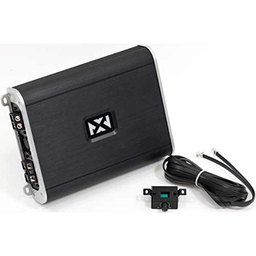 NVX VAD17001 1700W RMS Class D Monoblock Car/Marine/Powersports Amplifier with Bass Remote (Marine Certified)