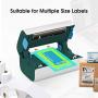 Jiose Label Printer for Shipping Packages, Portable Thermal Label Printer, Commercial Grade Direct High Speed Barcode Printer Labels, Compatible with Etsy, Ebay, Amazon, UPS, etc