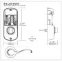 Yale Security YRD120-NR-619 YRD120NR619 Key Free Touchscreen Deadbolt, Satin Nickel