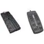 Tripp Lite 12 Outlet Surge Protector Power Strip, 8ft Cord, Right-Angle Plug, Tel/Modem Protection, RJ11, Black & 10 Outlet Surge Protector Power Strip, 8ft Cord, Tel/DSL Protection, RJ11,(TLP1008TEL)