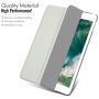 MoKo Case Fit 2018/2017 iPad 9.7 6th/5th Generation - Slim Lightweight Smart Shell Stand Cover with Translucent Frosted Back Protector Fit iPad 9.7 Inch 2018/2017, Silver(Auto Wake/Sleep)