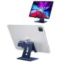 Apple Watch Stand, OMOTON 2 in 1 Universal Desktop Stand Holder for iPhone and Apple Watch Series 5/4/3/2/1 (Both 38mm/40mm/42mm/44mm) (Deep Navy)