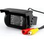 RCA Vehicle Backup Camera,Rear View Camera,Car Reversing Camera with 10m RCA Video Connector Cable for RV Camper Truck Pickup Bus Waterproof Night Vision Wide View Angle