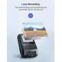 Crosstour Mini Dash Cam 1080P FHD Car Camera Recorder with 1.5” LCD Screen 170°Wide Angle, Parking Mode, Motion Detection, G-Sensor, Loop-Recording and WDR
