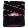 Greententljs Pair of Knee Brace Holder with Side Stabilizers - Adjustable Strap Breathable Knee Brace Patella Gel Pads for Knee Support (2Pcs Pink)