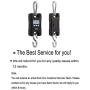Mougerk 500 kg 1100 lb Portable Heavy Duty Digital Crane Scale Hanging Scales 2 AAA Batteries(Not Included)