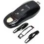 AeroBon 3-Piece Painted Key Cover/ Key Fob Shell Cover Compatible with Porsche Key Shell (MK1)