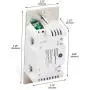 GE Enbrighten Add-On Switch QuickFit and SimpleWire, In-Wall Paddle, Z-Wave ZigBee Wireless Smart Lighting Controls, Latest Version, NOT A STANDALONE Switch, 46199