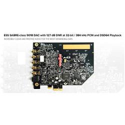 Creative Sound Blaster AE-7 Hi-Res Internal PCIe Sound Card, Quad-Core Processor, 127dB DNR ESS SABRE-class 9018 DAC, Xamp Discrete Custom Bi-amp, Discrete 5.1/Virtual 7.1, Dolby, DTS Encoding (Black)