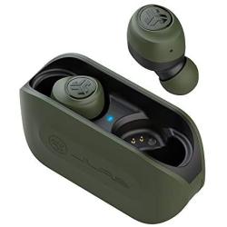 JLab Audio Go Air True Wireless Bluetooth Earbuds + Charging Case | Green | Dual Connect | IP44 Sweat Resistance | Bluetooth 5.0 Connection | 3 EQ Sound Settings: JLab Signature, Balanced, Bass Boost