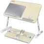 Laptop Bed Tray Table, Nearpow Adjustable Laptop Bed Stand, Portable Standing Table with Foldable Legs, Foldable Lap Tablet Table for Sofa Couch Floor - Medium Size