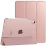 TiMOVO Case for New iPad Air 4th Generation, iPad Air 4 Case (10.9-inch, 2020), [Support 2nd Gen Apple Pencil Charging] Slim Stand Protective Cover Shell with Auto Wake/Sleep - Rose Gold