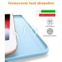 DTTO iPad Air 1st Edition Case, (NOT for iPad Air 2 and Air 3) Ultra Slim Lightweight Smart Trifold Stand with Flexible Soft TPU Back Cover [Auto Sleep/Wake], Sky Blue