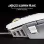 Corsair M65 RGB Elite - FPS Gaming Mouse - 18,000 DPI Optical Sensor - Adjustable DPI Sniper Button - Tunable Weights - White
