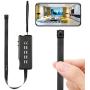 Spy Camera Module Wireless Hidden Camera WiFi Mini Cam HD 1080P DIY Tiny Cams Small Nanny Cameras Home Security Live Streaming Through Android/iOS App Motion Detection Alerts