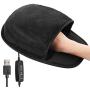 Heated Computer Mouse Pad Hand Warmer: USB Hand Warmers for Computer | Removable Heating Element | 3 Temperatures/Time Limits | Roomy, Hand-Warming Mouse Pad for Men and Women