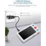 Eyoyo Portable Digital Magnifier Electronic Reading Aid 5.0 inch w/Foldable Handle for Low Vision Color Blindness 4X-32X Times Zoom 17 Color Modes 5 Levels for Brightness