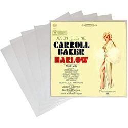 (100) 12'' Vinyl LP Record Outer Sleeves - High Clarity, Archival Quality Polyethylene - Industry Standard - Standard 3mil Thick - 12-3/4'' x 12-1/2''