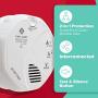 First Alert SCO501CN-3ST Battery Operated Combination Smoke and Carbon Monoxide Alarm with Voice Location