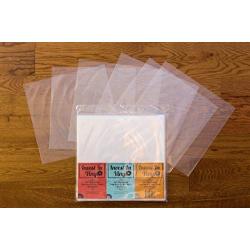 Invest In Vinyl 100 Clear Plastic Protective LP Outer Sleeves 3 Mil. Vinyl Record Sleeves Album Covers 12.75'' x 12.5'' Provide Your LP Collection with The Proper Protection