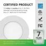 Sunco Lighting 12 Pack 4 Inch Slim LED Downlight with Junction Box,10W=60W, 650 LM, Dimmable, 4000K Cool White, Recessed Jbox Fixture, Simple Retrofit Installation - ETL & Energy Star