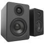Kanto 2 Channel Powered PC Gaming Desktop Speakers – 3'' Composite Drivers 3/4'' Silk Dome Tweeter – Class D Amplifier - 100 Watts - Built-in USB DAC - Subwoofer Output - YU2MB (Matte Black)