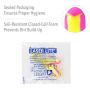 Howard Leight by Honeywell Laser Lite High Visibility Disposable Foam Earplugs, 100-Pairs, Pink/Yellow, LL-30