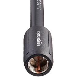 Amazon Basics CL2-Rated Coaxial TV Antenna Cable - 4 feet