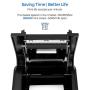 MUNBYN Receipt Printer P068, 31/8 80mm Direct Thermal Printer, POS Printer with Auto Cutter - Receipt Printer with USB Serial Ethernet Windows Driver ESC/POS RJ11 RJ12 Cash Drawer