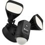 Swann Floodlight Security Camera w/Dimmable Motion Lighting, 2 Way Talk, Wi-Fi Surveillance 1080p HD, Indoor/Outdoor Color Night Vision, True Detect Heat Sensing, Alexa/Google, Black, SWWHD-FLOCAMB