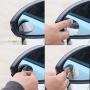 yusheng 2PCS small Blind Spot Mirror,2'' Round HD Glass Convex Rear View Mirror Stick On with 360° Rotation Adjustable for Cars SUV and Trucks (Frameless)