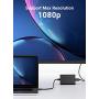 USB to HDMI Adapter, Lemorele USB to HDMI Cable Support 1080p Compatible with Windows 10/8.1/8/7, Mac OS, Black