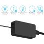 Surface Pro 3 & 4 & 6 Charger Power Adapter, 44w Surface Pro Charger Supply Compatible Microsoft Surface Pro 6 Pro 5 Pro 4 Surface Laptop 2 & Surface Go with 5V 1A USB Charging Port
