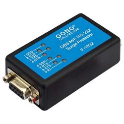 RS232 DB9M/F Surge Protector with Signal LED Monitor