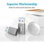 [10Gbps] USB C Female to USB Male Adapter (2-Pack), 3.1 USB A to USB C Adapter, XAOSUN One-Sided SuperSpeed Data Sync & 100W Fast Charging - Compatible with Laptop, PC, Charger, Power Bank, Quest Link