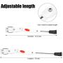 Upgraded Bike Kickstand Adjustable Aluminium Alloy Bicycle Side Kickstand Fit for 22'' 24'' 26'' 28'' Mountain Bike White