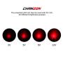 [UL Wire] Chanzon 20 pcs Pre-Wired 5mm Red LED Diode Lights (Round Diffused Frosted Lens DC 12V) with 680 ohms 1/4W Resistor and 24awg Wire Indicator Light 5mmled Emitting Diodes Lighting