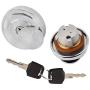 Fuel Gas Tank Locking Cap SR400 XV1600 Lid Cover Keys Fits for Yamaha SR400 XV1600 XV1700 Road Star Midnight XV1700 Road Star XV1700 Road Star SXV1900 XV19 XVS1100 XVS125 XVS250 XVS400 (Drag Star)