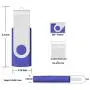 16GB Flash Drive USB 3.0 10 Pack, USB Drive 16GB USB3.0 High Speed 10 PCS Memory Stick JBOS Swivel Thumb Drives Gig Stick Pen Drive for Data Storage, Zip Drive, Jump Drive, Flash Stick, Mixed Colors