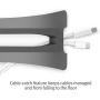 Twelve South BookArc for MacBook | Space-Saving Vertical Desktop Stand for Apple notebooks (Space Grey) Newest Version