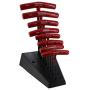 Bondhus 13389 Set of 8 Hex T-handles w/Stand, sizes 2-10mm