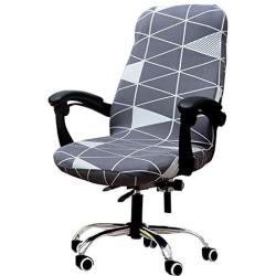 Deisy Dee Computer Office Chair Covers for Stretch Rotating Mid Back Chair Slipcovers Cover ONLY Chair Covers C162 (D)